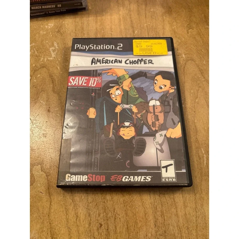 American Chopper Sony PlayStation 2 PS2 Tested Working Authentic